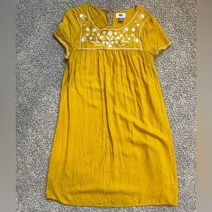Old Navy Yellow Dress XS